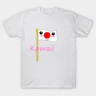 Kawaii Japanese Flag V2 T-Shirt